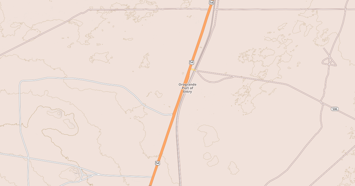 Map preview of Red Sands Ohv - Trail System