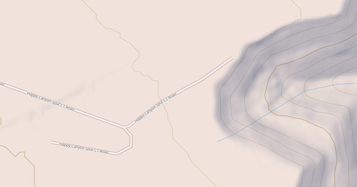 Map preview of HAPPY CANYON SPUR C2