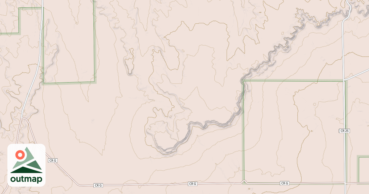 Map of PACKERS GAP C