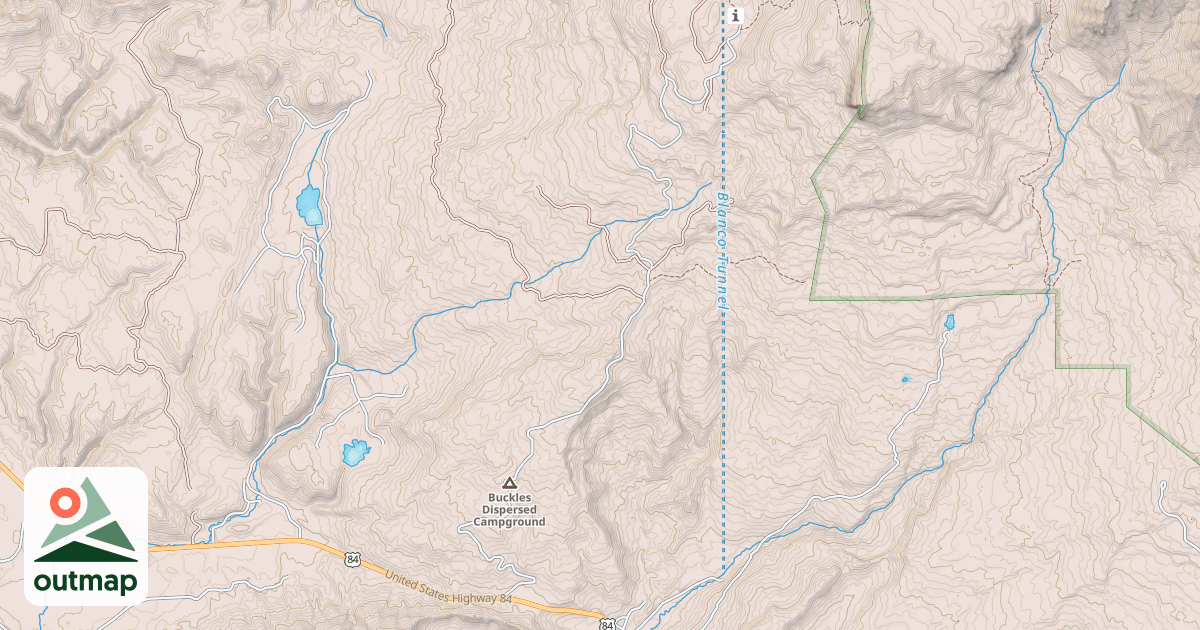 Map of BUCKLES LAKE