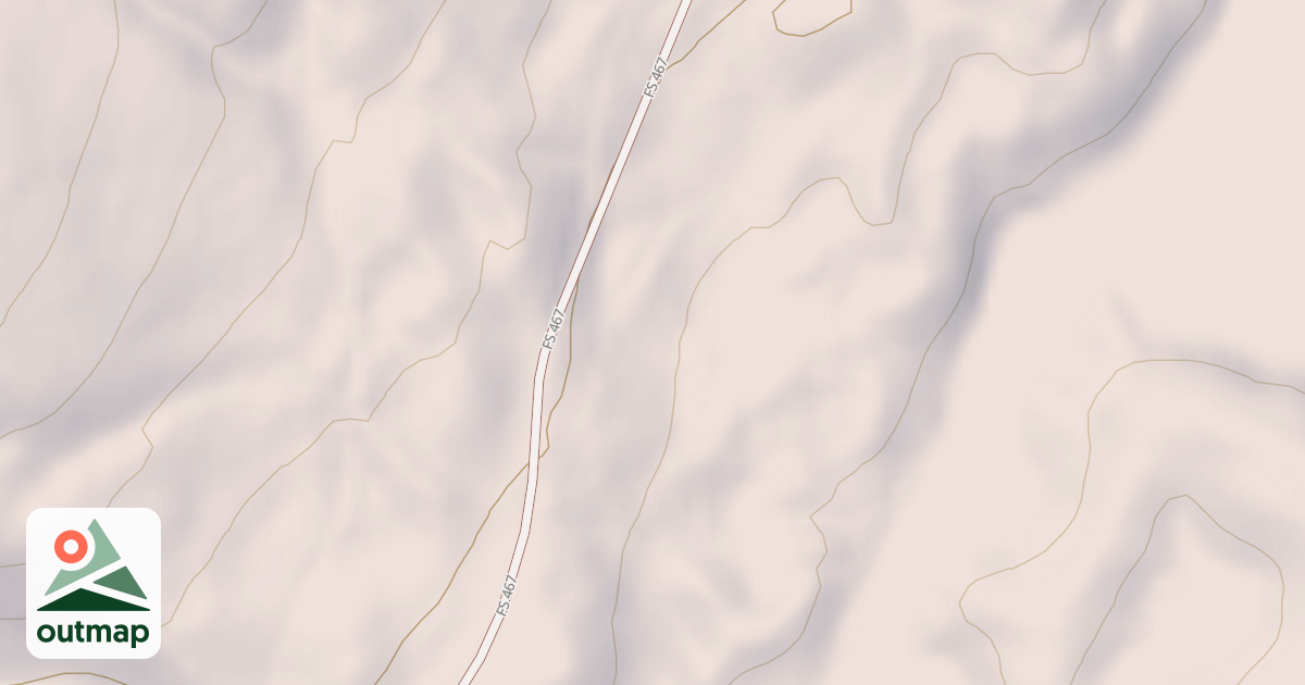 Map of CHAFFIN PACK CAMP CORRALS