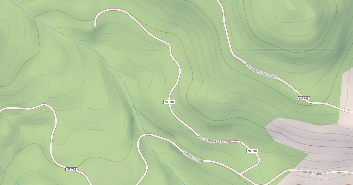 Map preview of BEAR WALLOWS T.S.