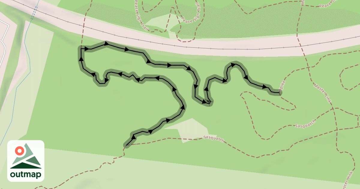 Map of Sasquatch