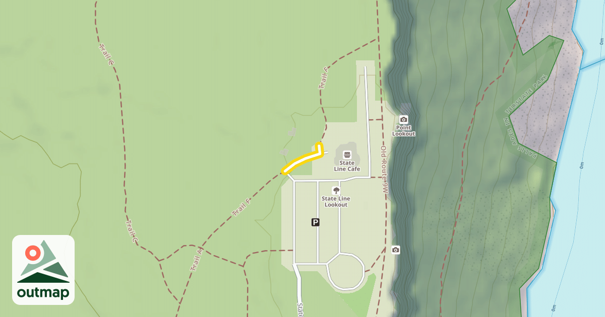 Map of Trail F