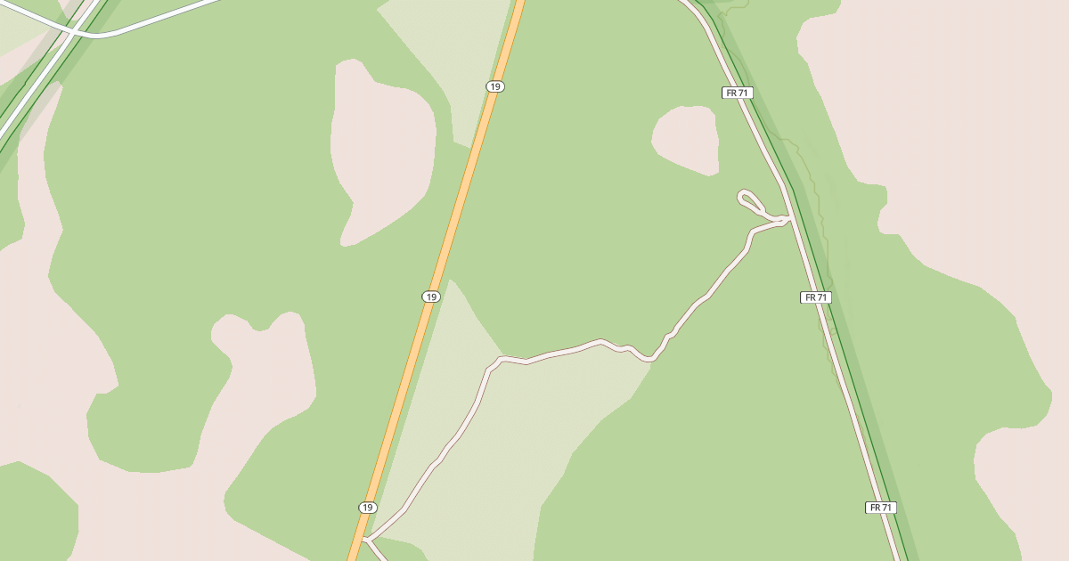 Map preview of USFS National Forest System Roads {D1C619A0-2632-467B-B5D0-B1F6DF8E0023}