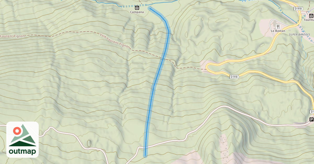 Map of Campana