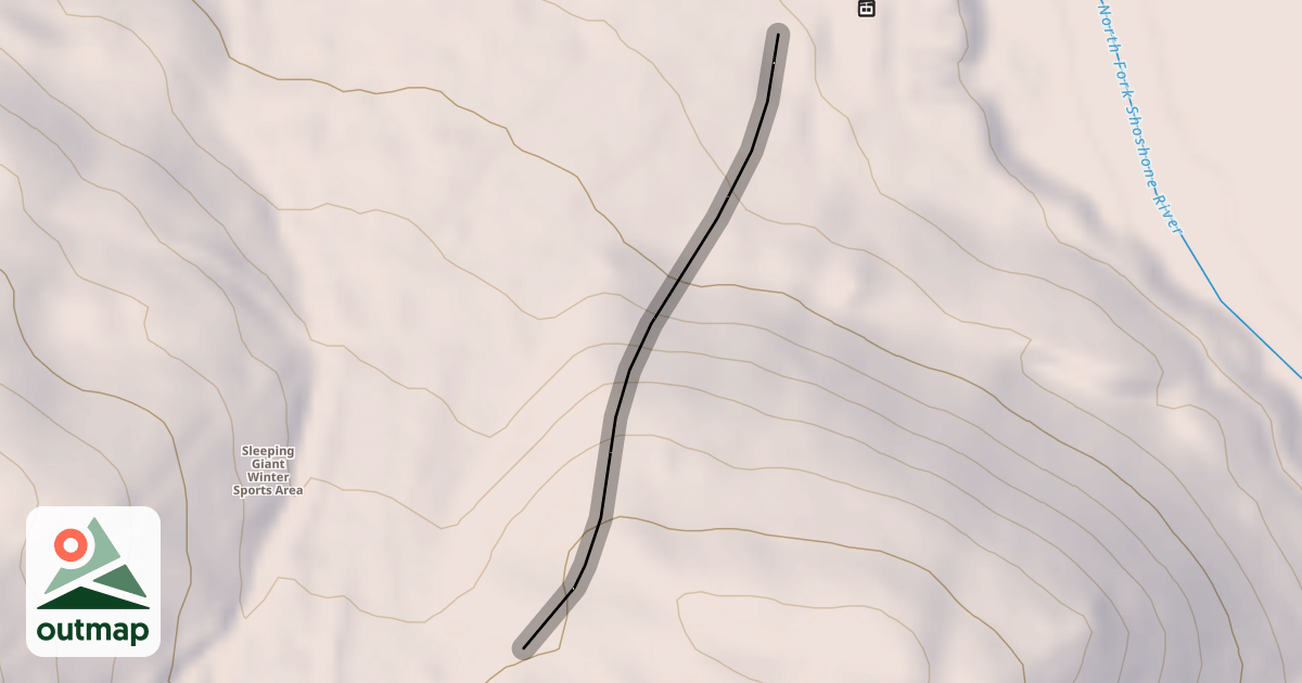Map of Bobby's Headwall