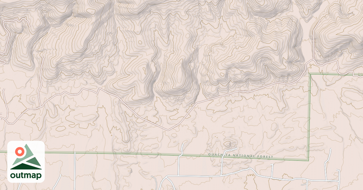 Map of ROBINSON CREEK