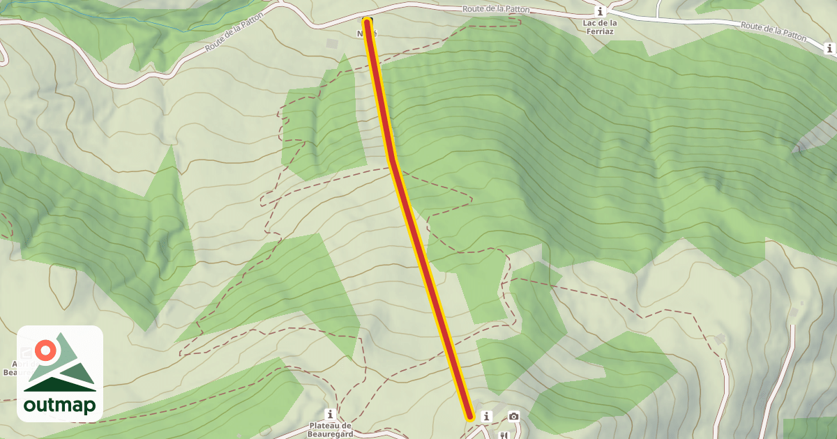 Map of Névé
