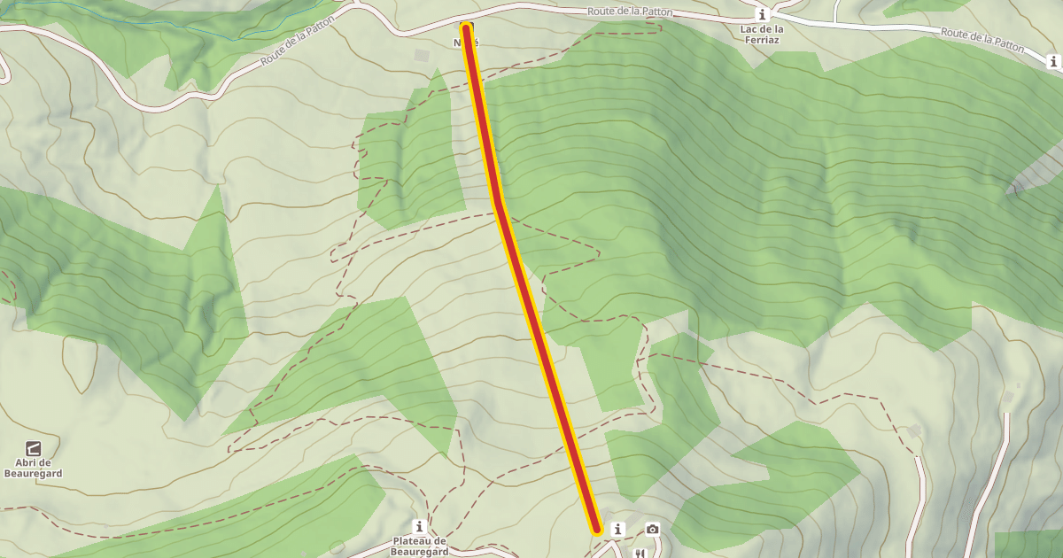 Map preview of Névé