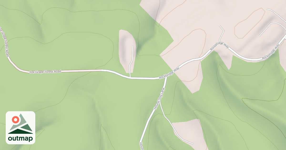 Map of FOX GRAPE