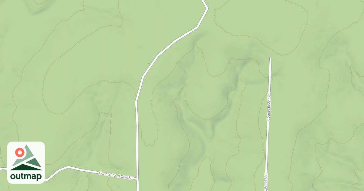 Map of YOUNG HOLLOW