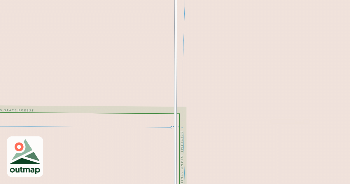 Map of Warroad/Roseau Trails