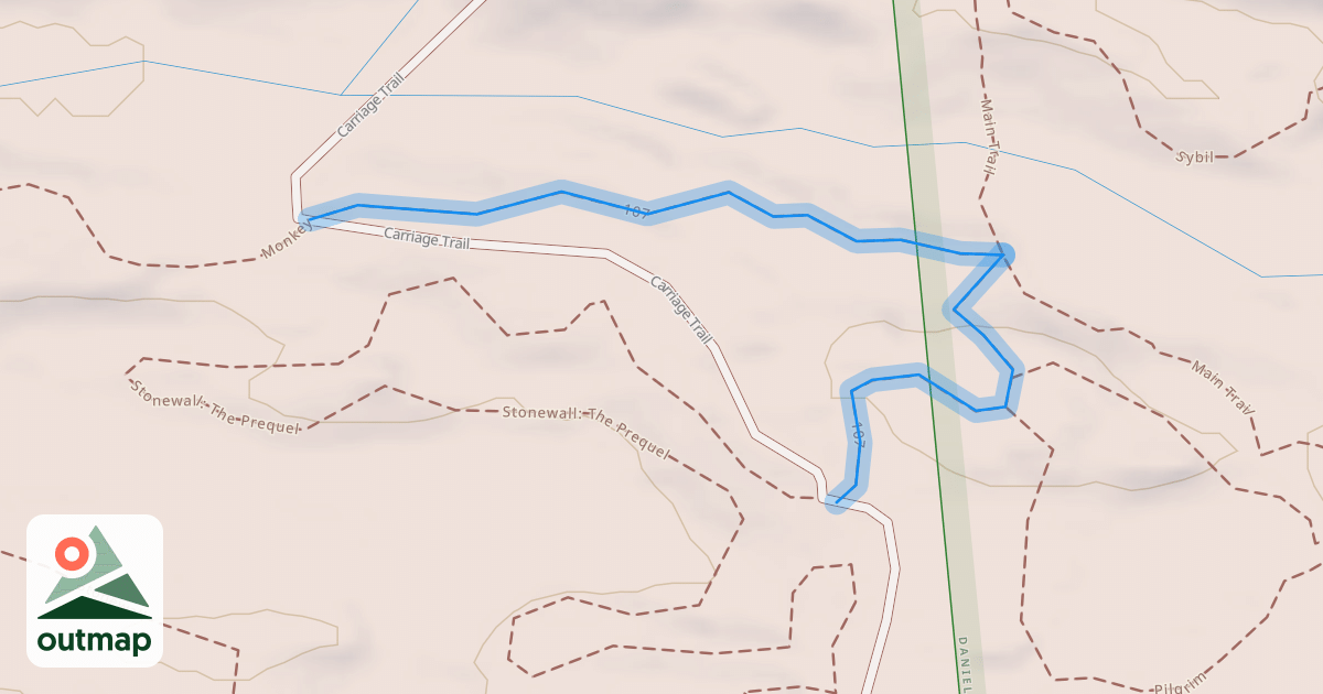 Map of 107