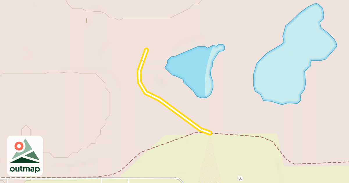 Map of South Oaks Access Trail