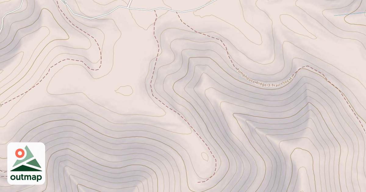Map of PUMPHOUSE RIDGE II