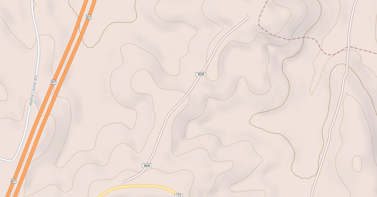 Map preview of WET FORK