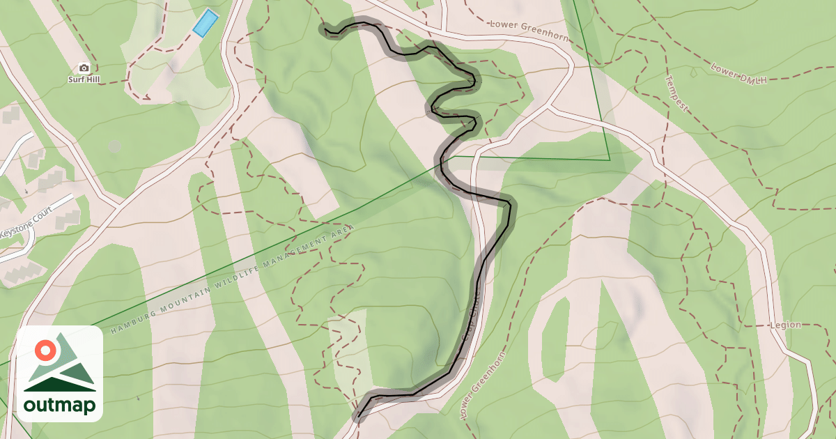 Map of Crap Chute