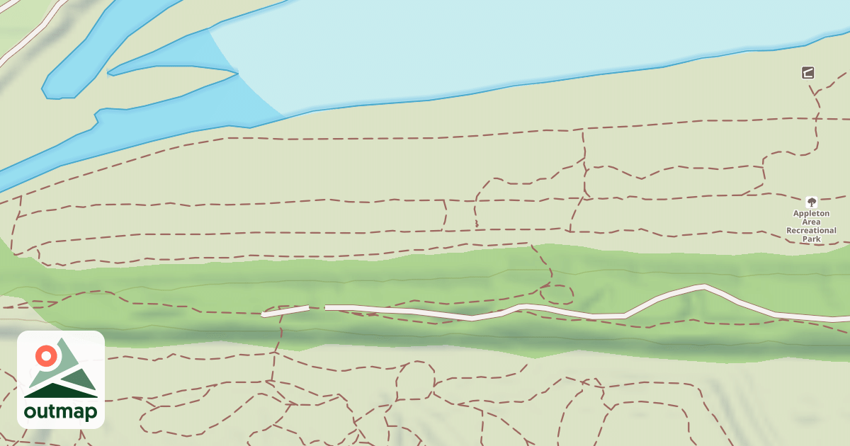 Map of Appleton Area Recreational Park