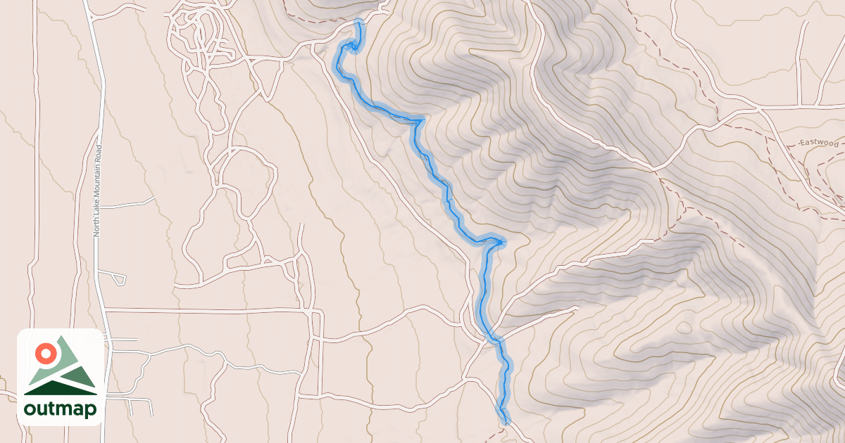 Map of Cliffside Trail