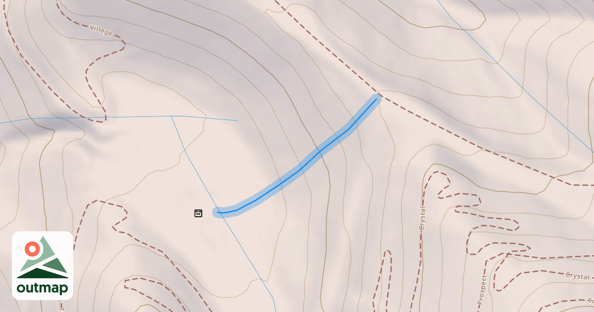 Map of Sheridan Headwall
