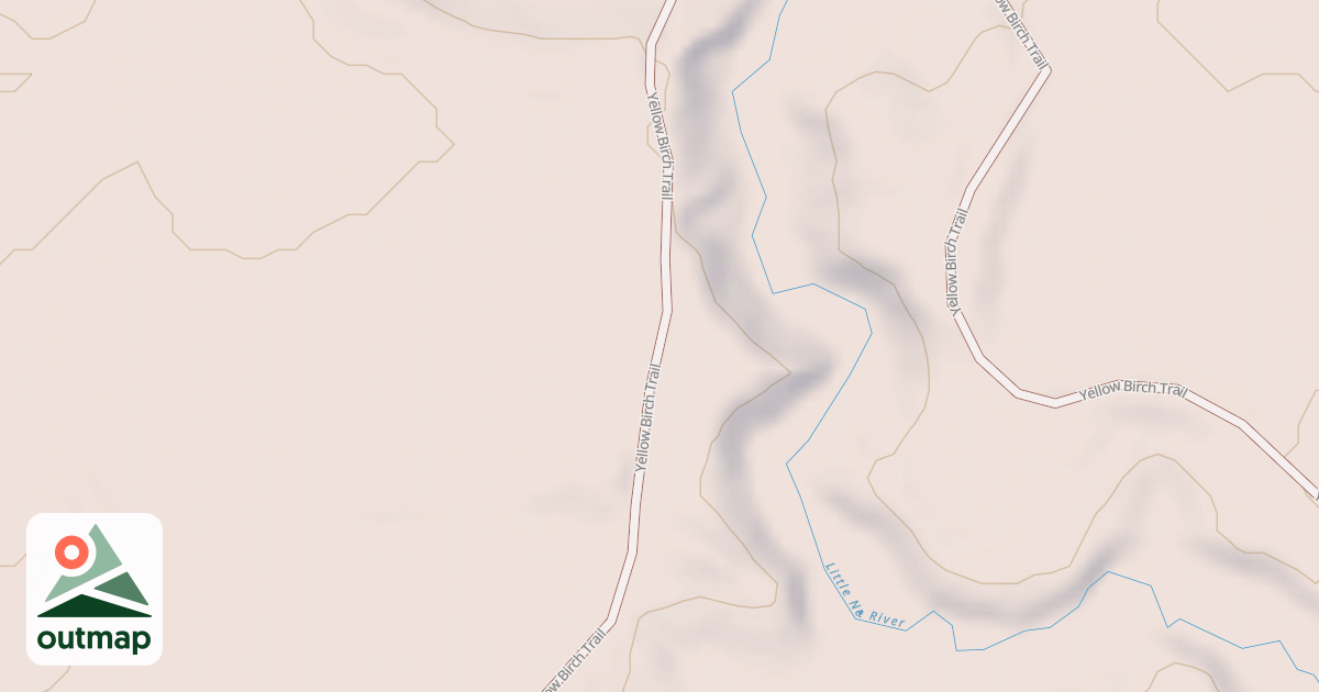 Map of Washington/Ramsey Trail