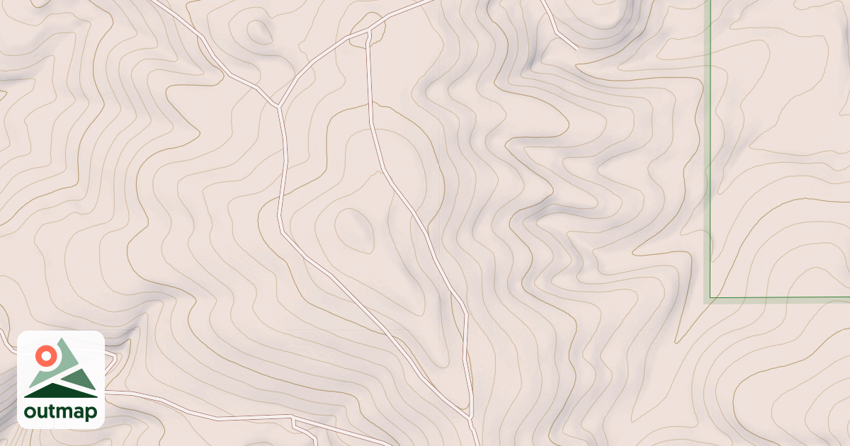 Map of IRON BUTTE