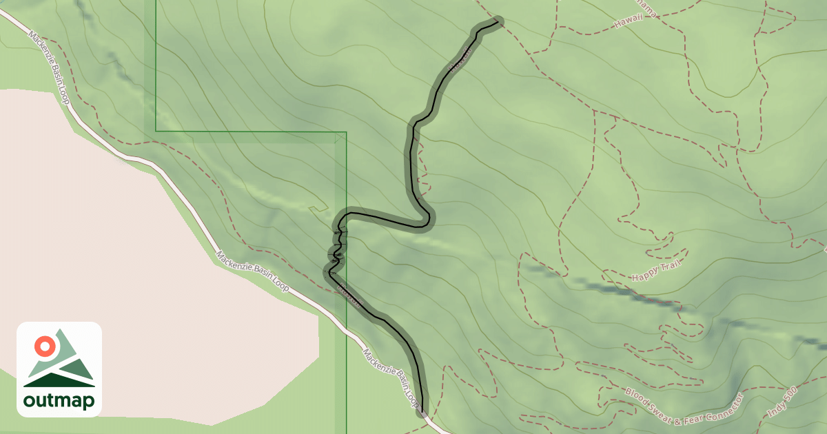 Map of Hawaii