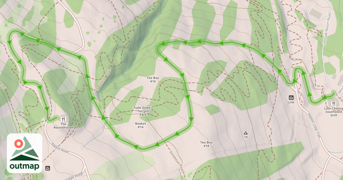 Map of Raptor Road