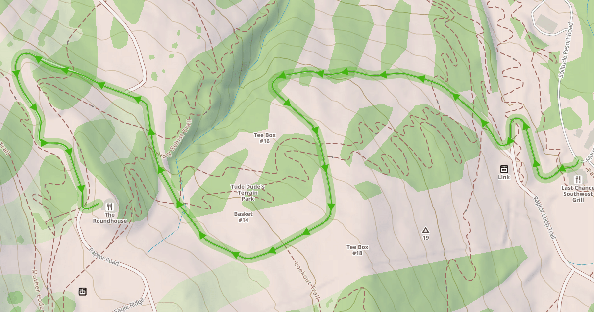 Map preview of Raptor Road
