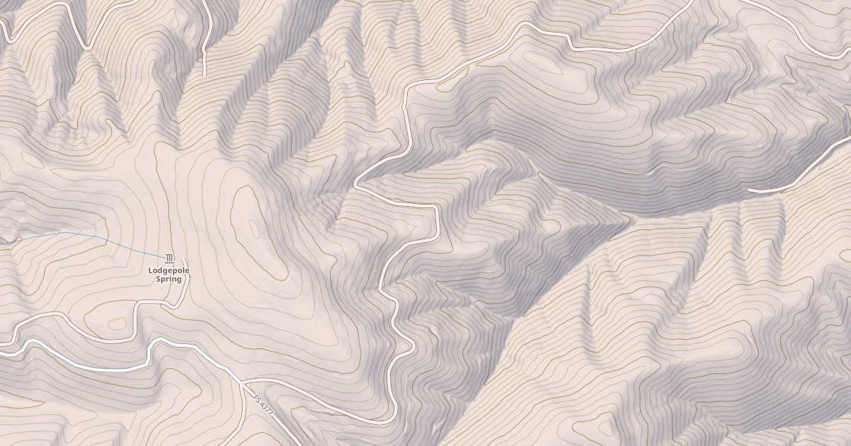 Map preview of SPRING SPUR