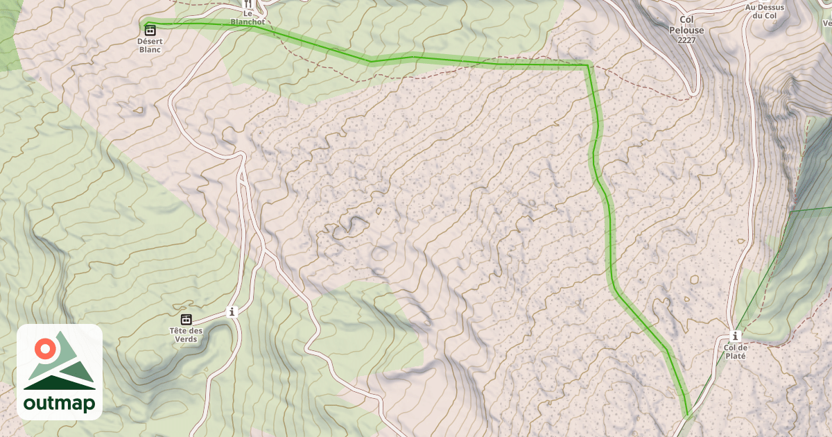 Map of Cristal
