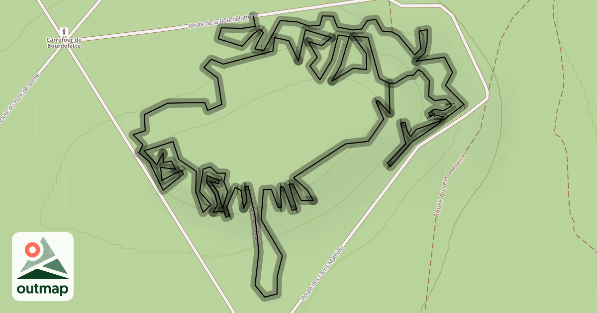 Map of Circuit Trail