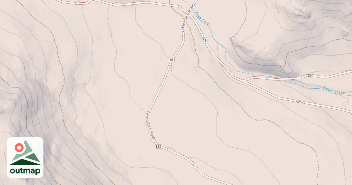 Map of Centennial On Northern Hills