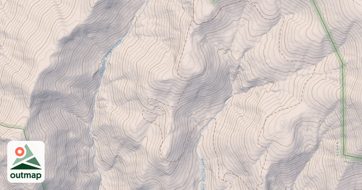 Map of Mountains To Sea Trail