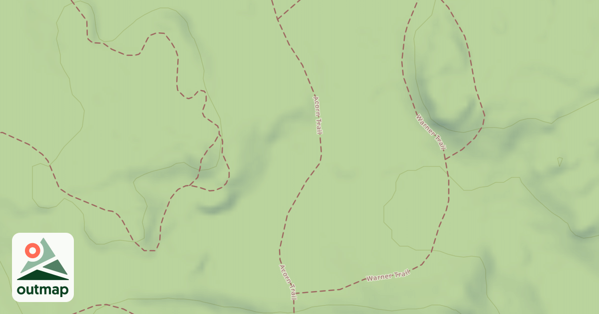 Map of Acorn Trail