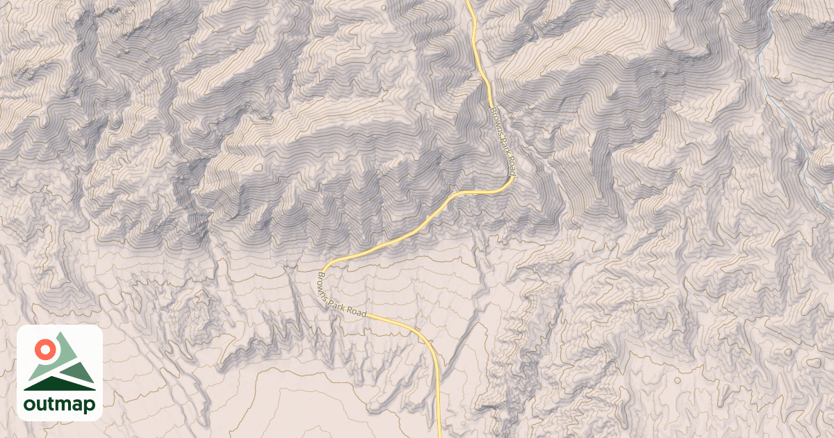Map of BLM National GTLF Public Motorized Roads b09d42d2-c2f6-437d-a416-2800979aada3