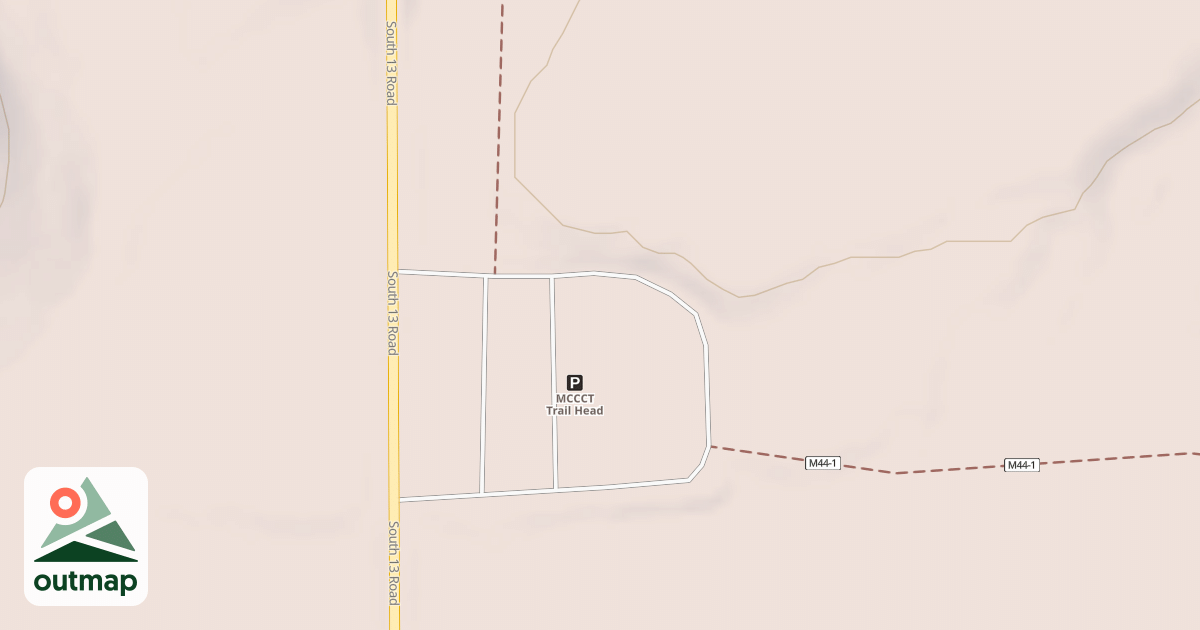 Map of CABERFAE WAY TRAILHEAD