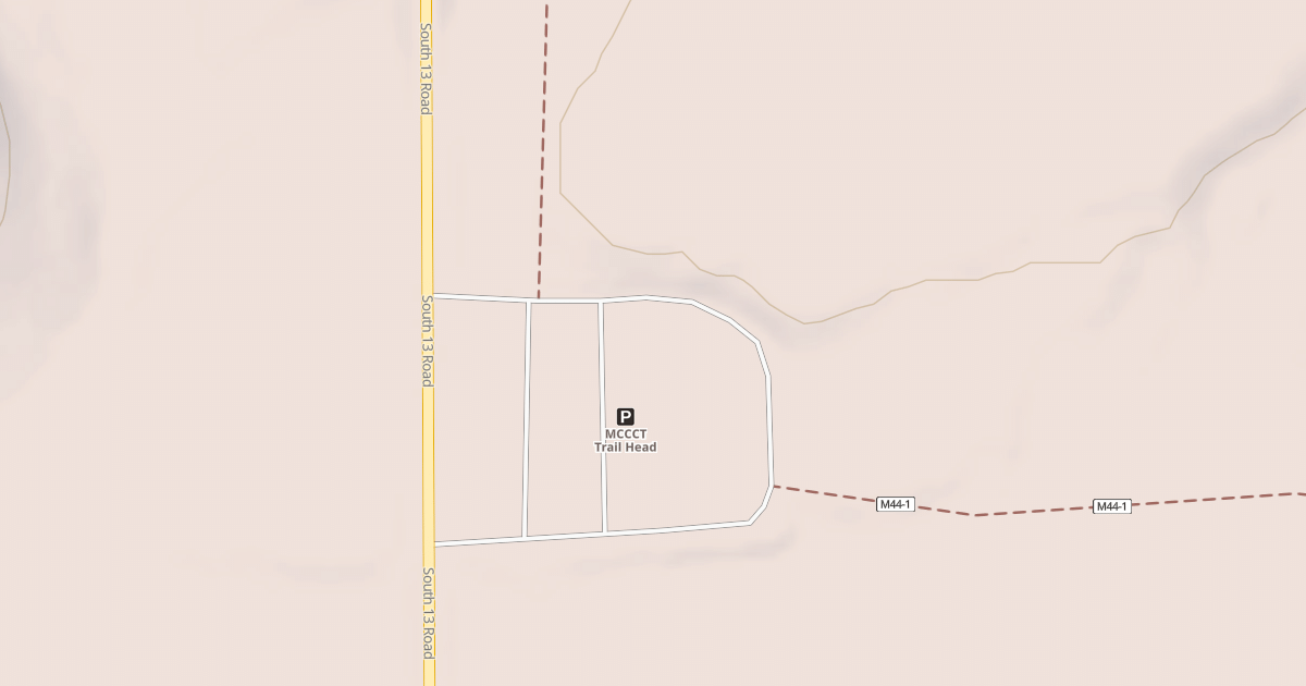 Map preview of CABERFAE WAY TRAILHEAD