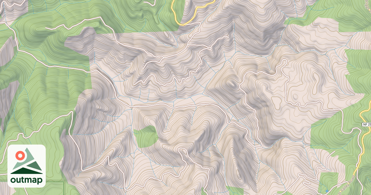 Map of ONION CREEK