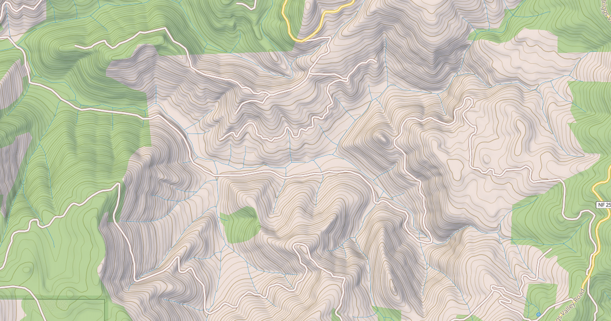Map preview of ONION CREEK