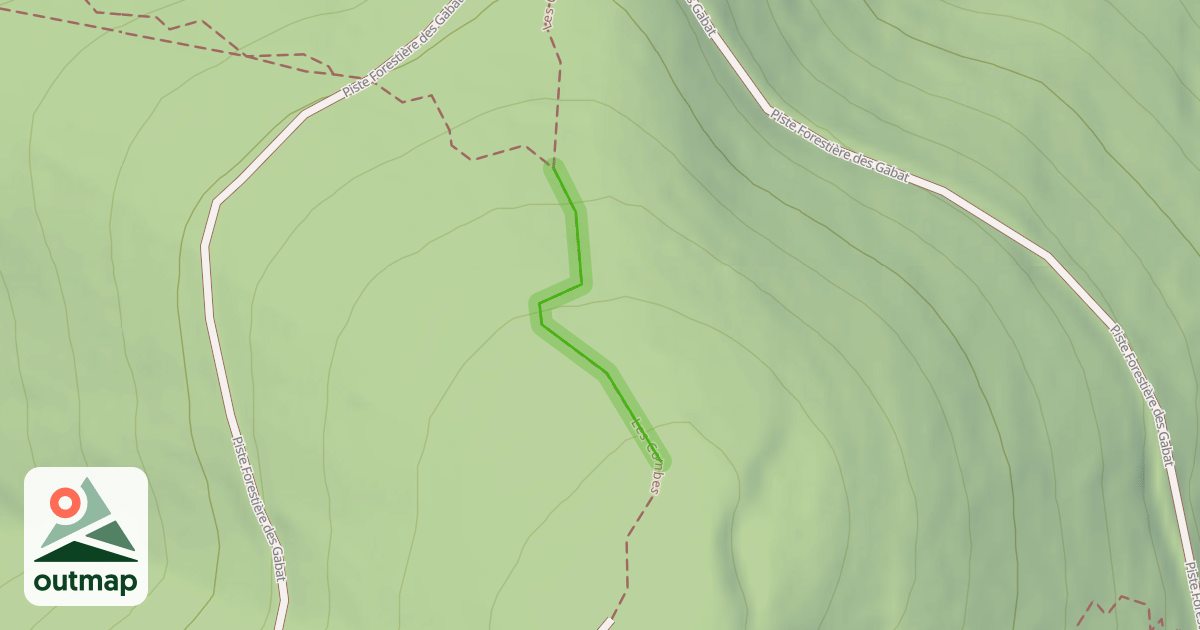 Map of Les Combes