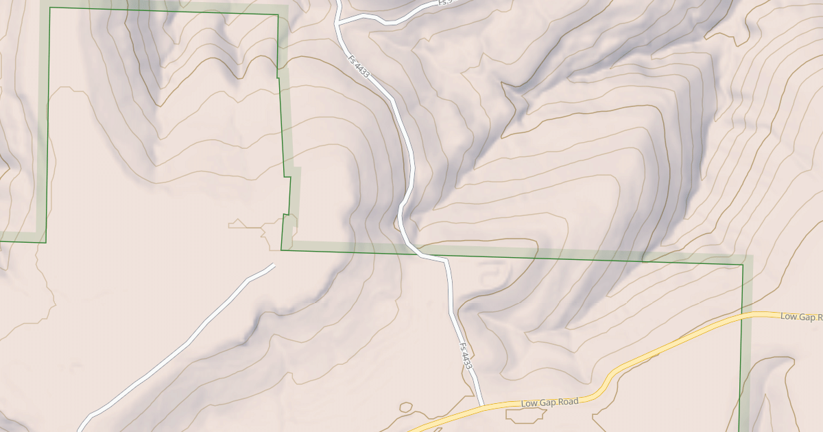 Map preview of TURKEY RIDGE