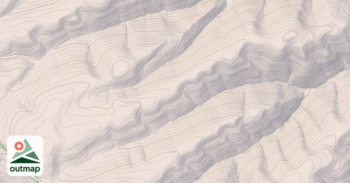 Map of AVINTIQUIN RIDGE