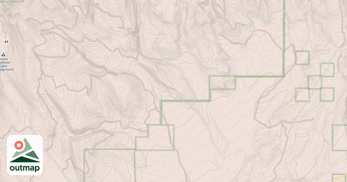 Map of DRY CREEK ROAD SNOWMOBILE