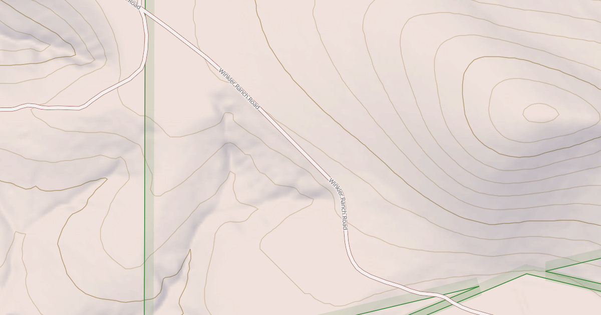 Map preview of E WINKLER RANCH RD