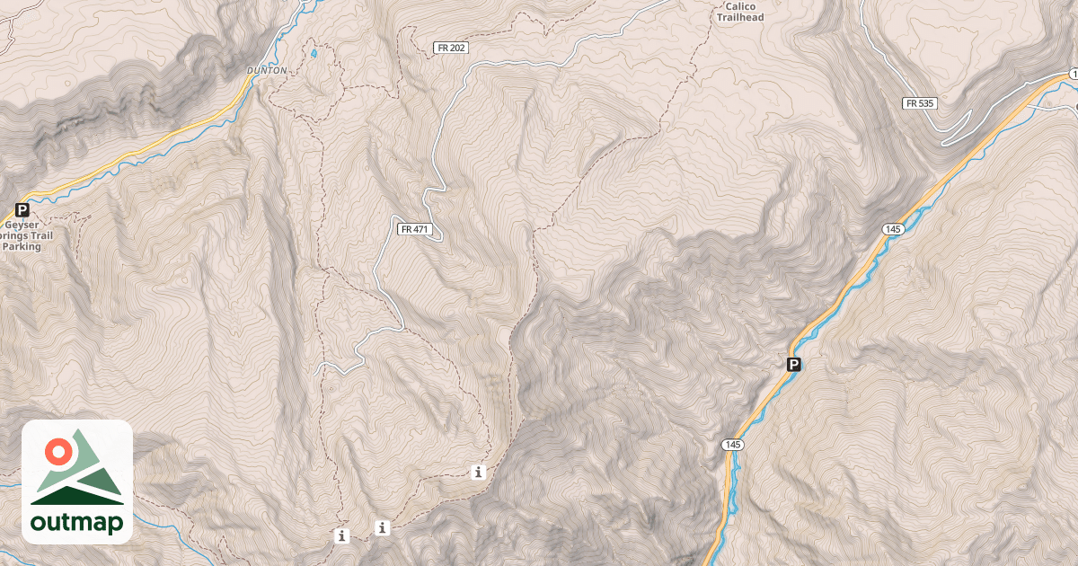 Map of Calico North