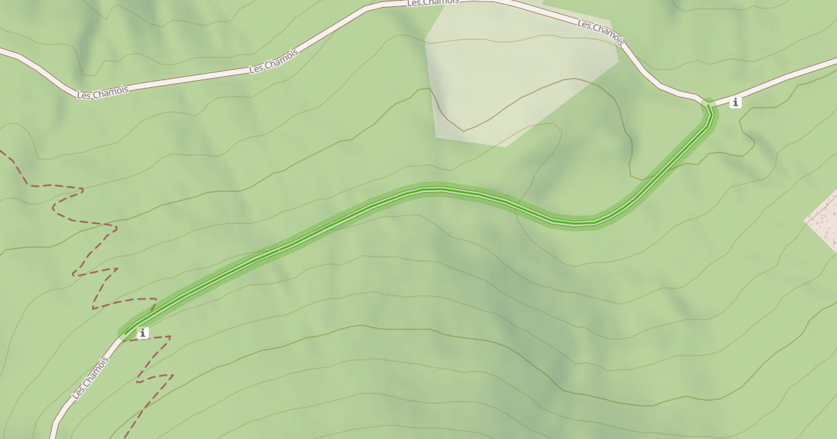 Map preview of Les Chamois