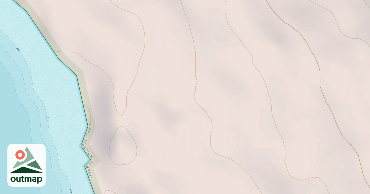 Map of Kizhuchia Creek Road