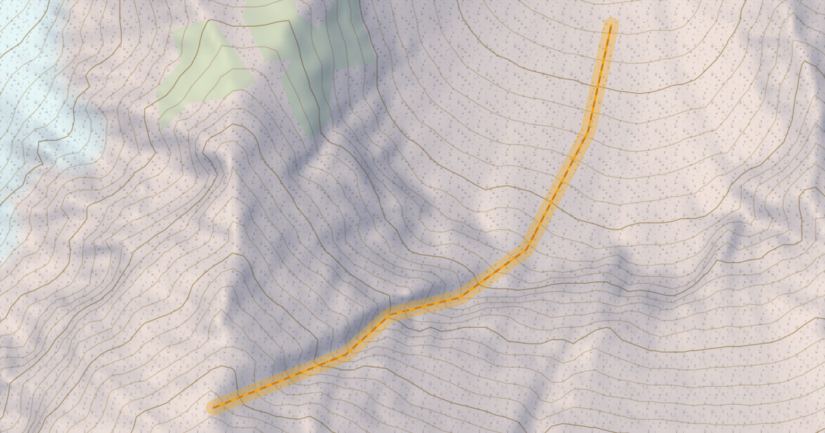 Map preview of Pipeline Couloir